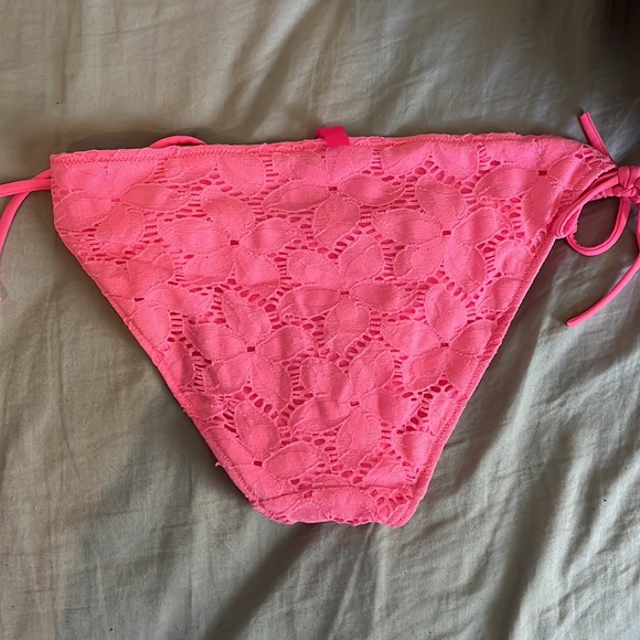 Victoria’s Secret hot pink bathing suit bottoms - Picture 3 of 3